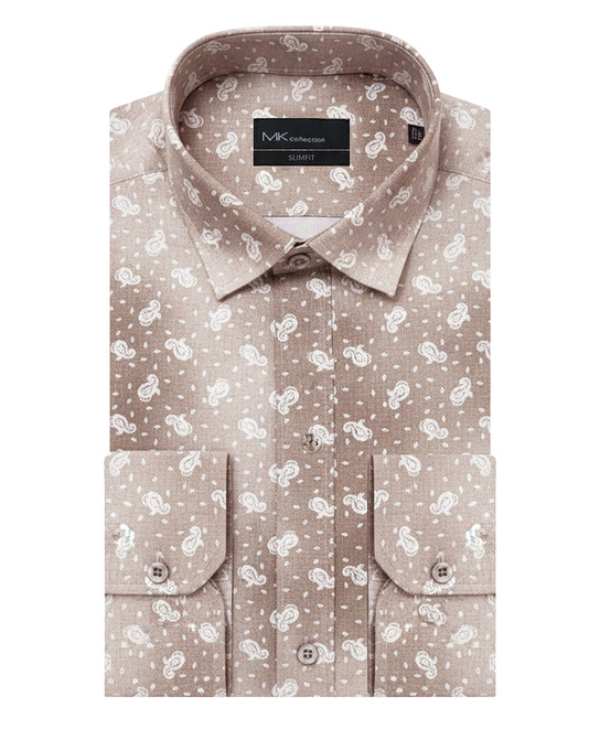 پیراهن آستین بلند مردانه ام کی کالکشن