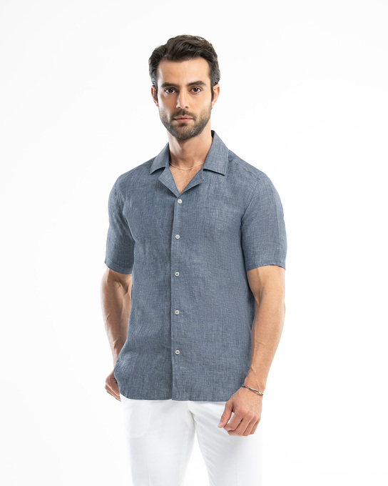 پیراهن آستین کوتاه مردانه ام کی کالکشن