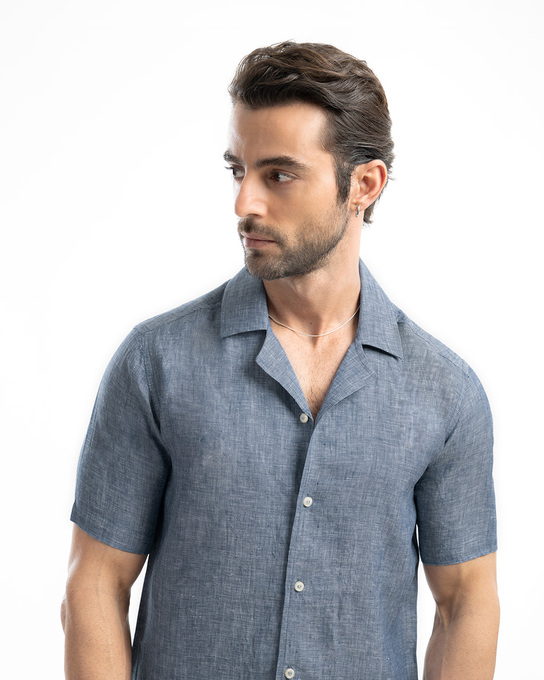 پیراهن آستین کوتاه مردانه ام کی کالکشن