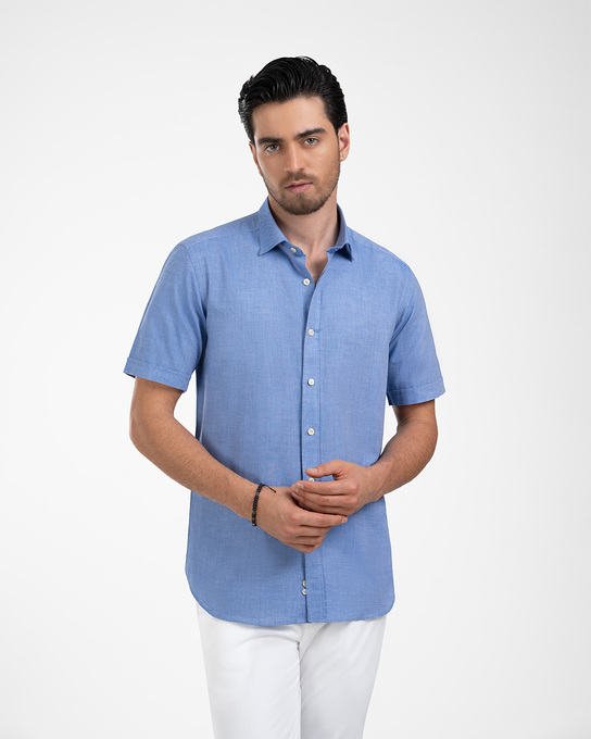 پیراهن آستین کوتاه مردانه ام کی کالکشن