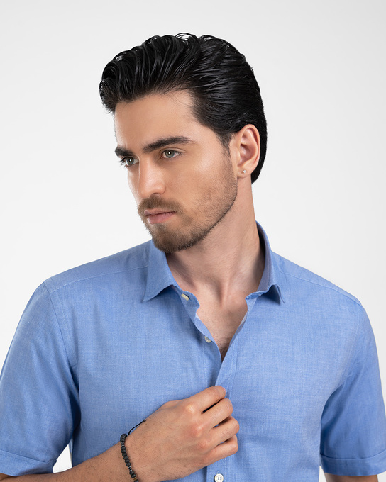 پیراهن آستین کوتاه مردانه ام کی کالکشن