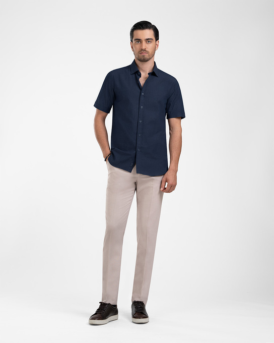 پیراهن آستین کوتاه مردانه ام کی کالکشن