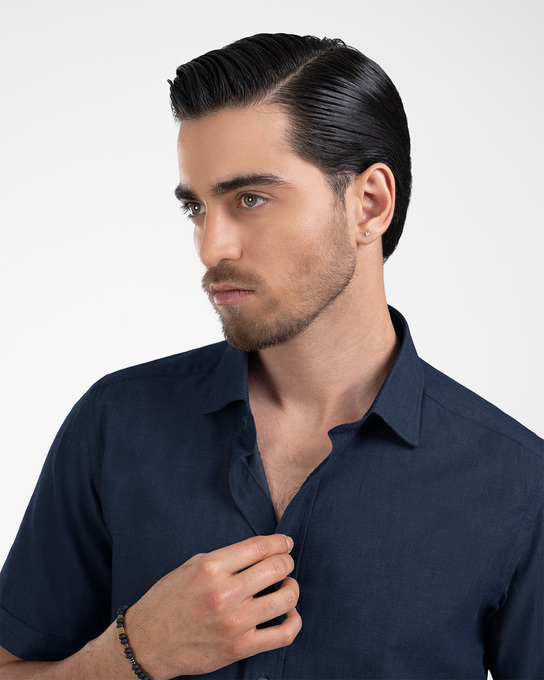 پیراهن آستین کوتاه مردانه ام کی کالکشن