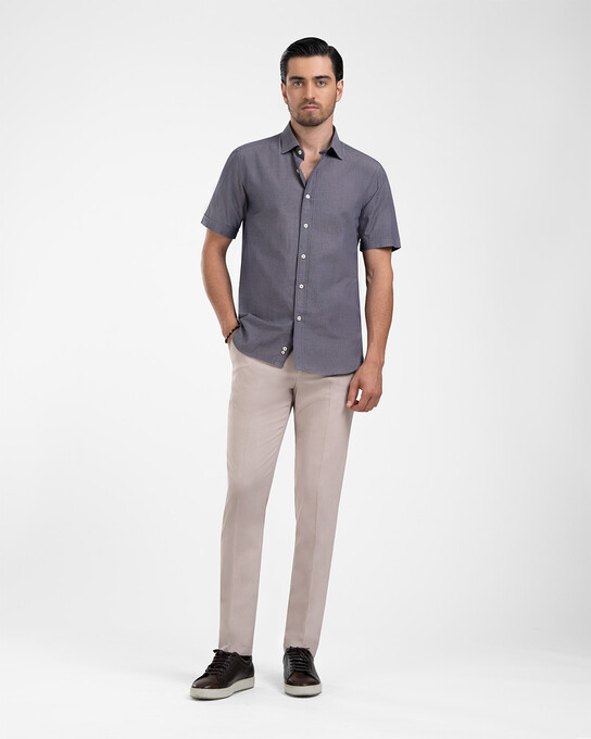 پیراهن آستین کوتاه مردانه ام کی کالکشن