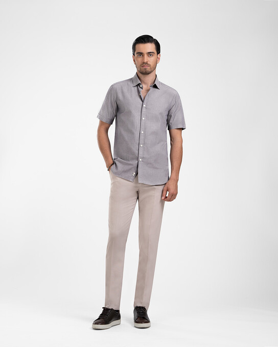 پیراهن آستین کوتاه مردانه ام کی کالکشن