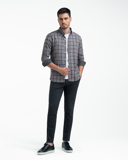 پیراهن آستین بلند مردانه ام کی کالکشن