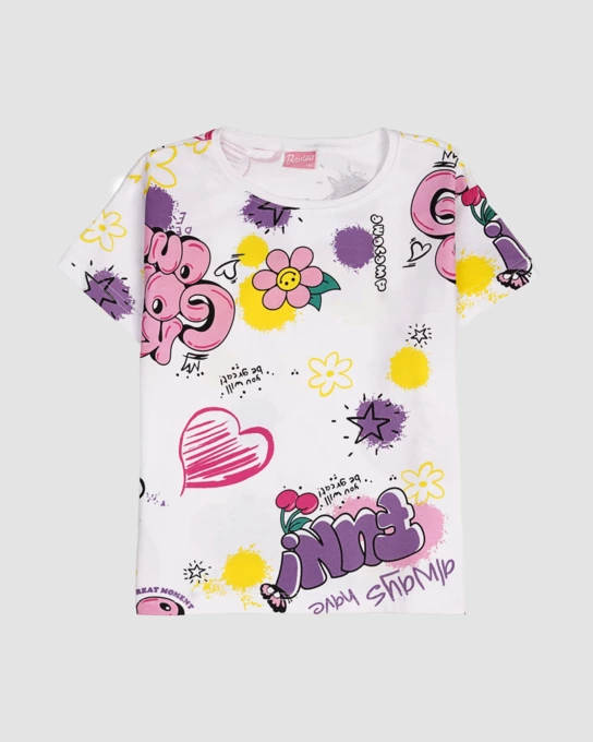 تی شرت آستین کوتاه بچه‌گانه بانینو