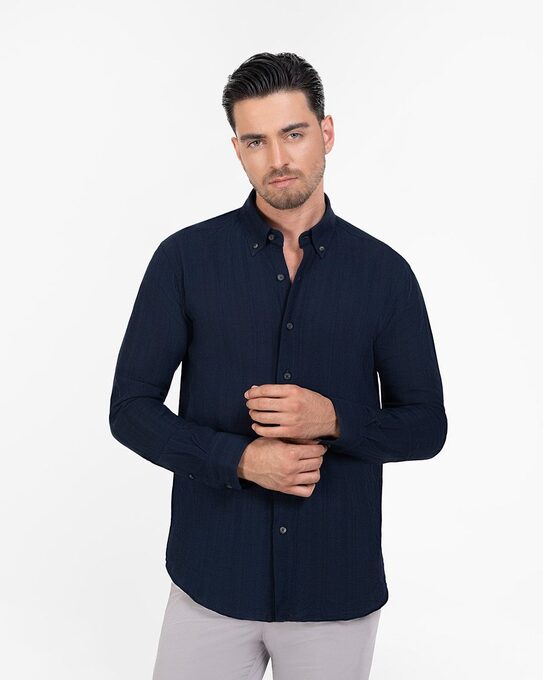 پیراهن آستین بلند مردانه ام کی کالکشن