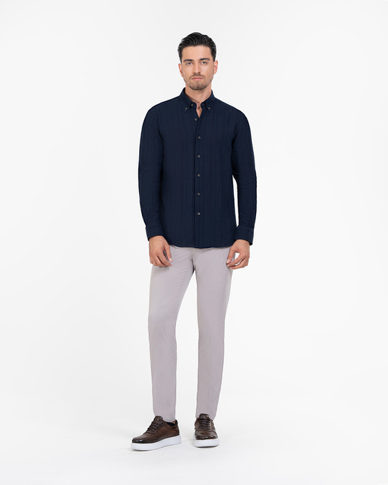 پیراهن آستین بلند مردانه ام کی کالکشن