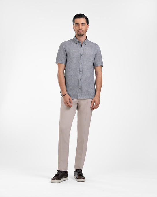 پیراهن آستین کوتاه مردانه ام کی کالکشن