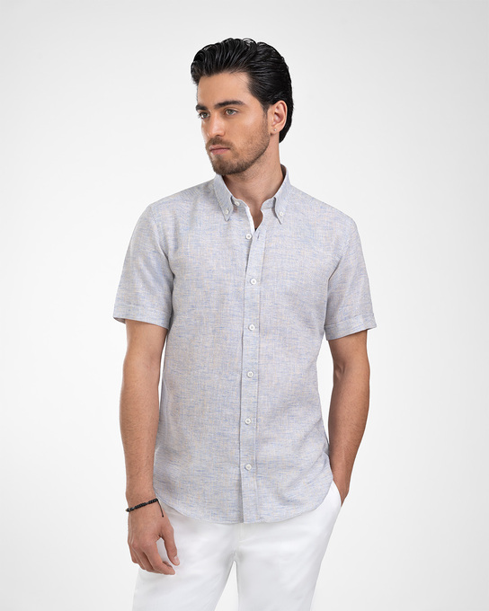 پیراهن آستین کوتاه مردانه ام کی کالکشن