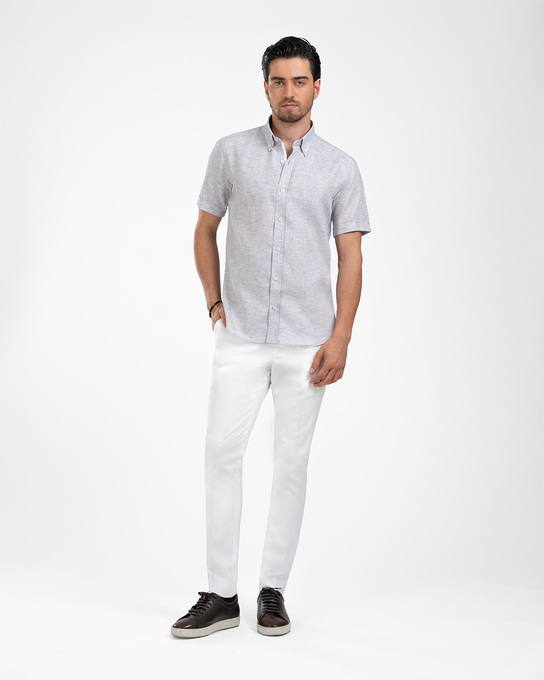 پیراهن آستین کوتاه مردانه ام کی کالکشن