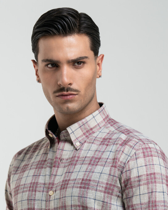 پیراهن آستین بلند مردانه ام کی کالکشن