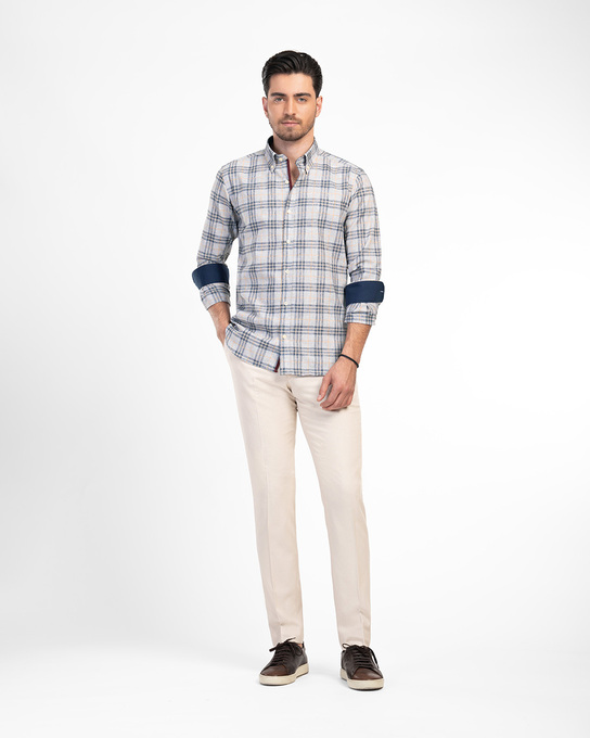 پیراهن آستین بلند مردانه ام کی کالکشن