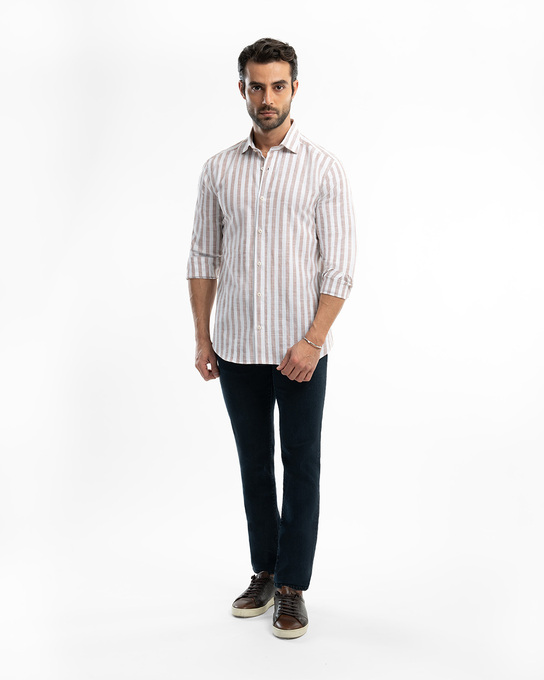 پیراهن آستین بلند مردانه ام کی کالکشن