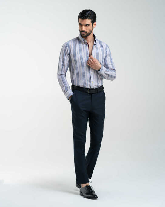 پیراهن آستین بلند مردانه ام کی کالکشن