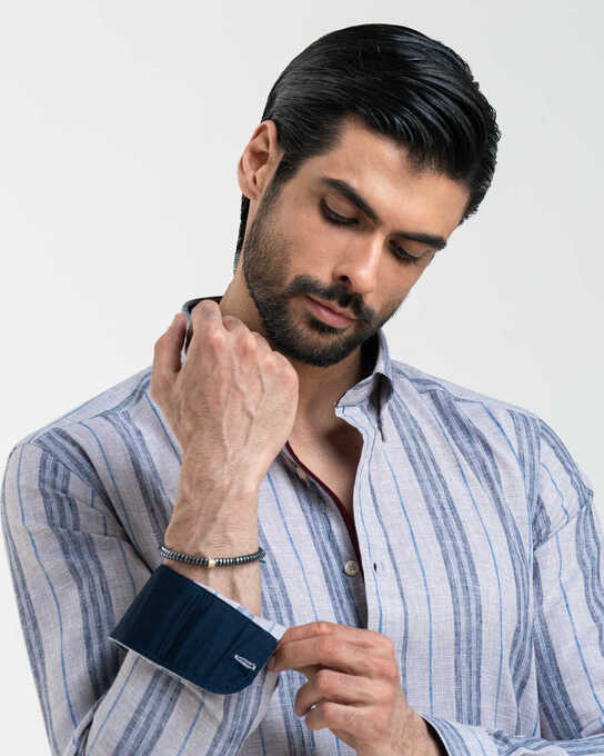 پیراهن آستین بلند مردانه ام کی کالکشن