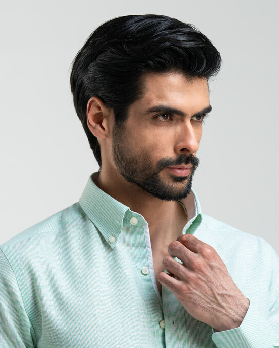 پیراهن آستین بلند مردانه ام کی کالکشن