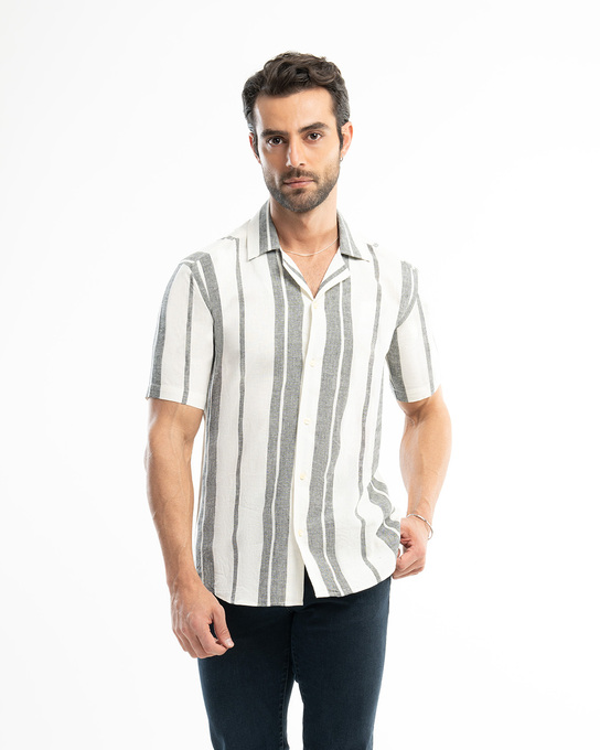 پیراهن آستین کوتاه مردانه ام کی کالکشن