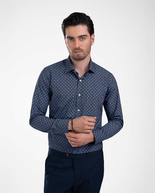 پیراهن آستین بلند مردانه ام کی کالکشن