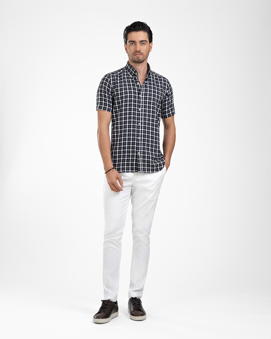 پیراهن آستین کوتاه مردانه ام کی کالکشن