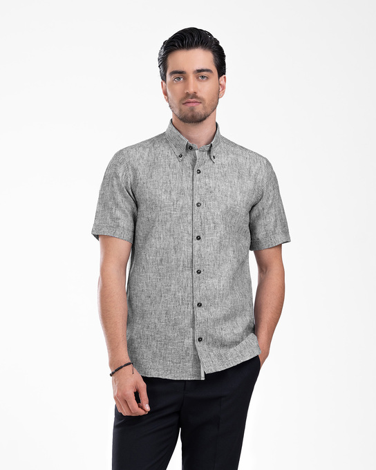 پیراهن آستین کوتاه مردانه ام کی کالکشن