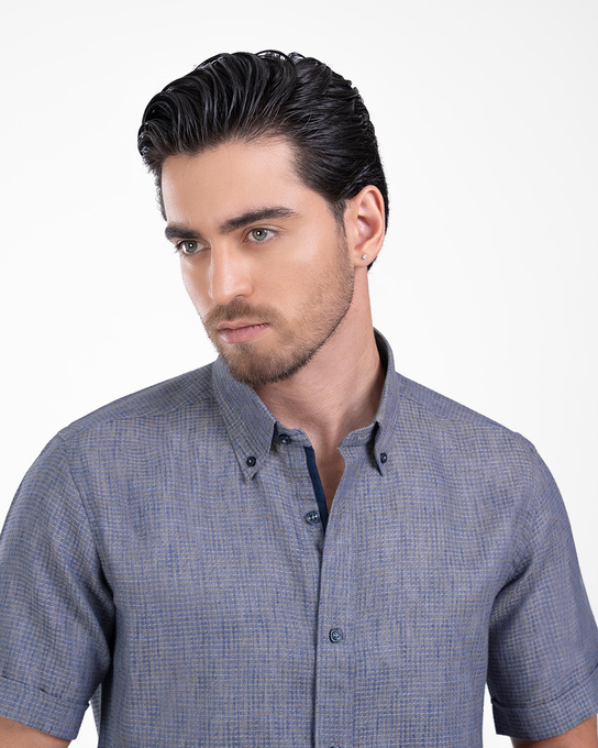 پیراهن آستین کوتاه مردانه ام کی کالکشن