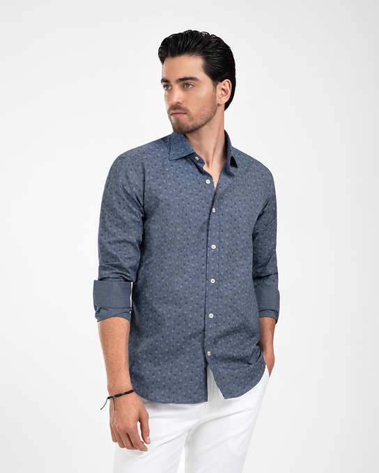 پیراهن آستین بلند مردانه ام کی کالکشن