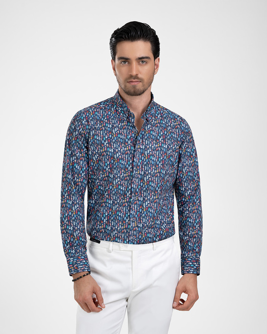 پیراهن آستین بلند مردانه ام کی کالکشن