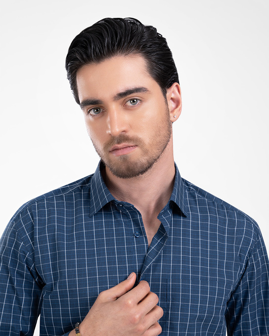 پیراهن آستین بلند مردانه ام کی کالکشن