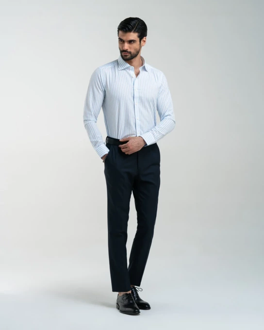 پیراهن آستین بلند مردانه ام کی کالکشن