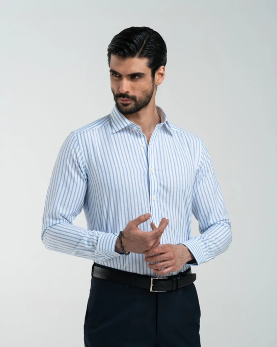 پیراهن آستین بلند مردانه ام کی کالکشن