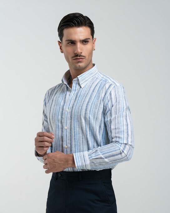 پیراهن آستین بلند مردانه ام کی کالکشن