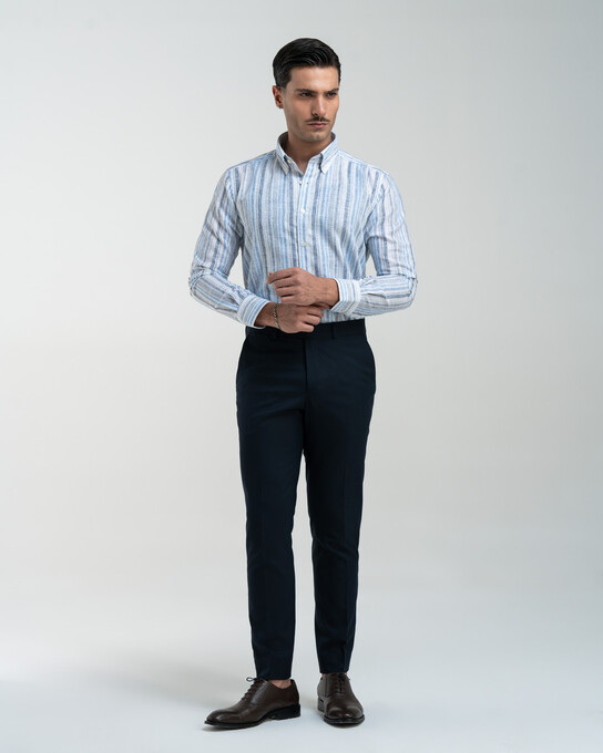 پیراهن آستین بلند مردانه ام کی کالکشن