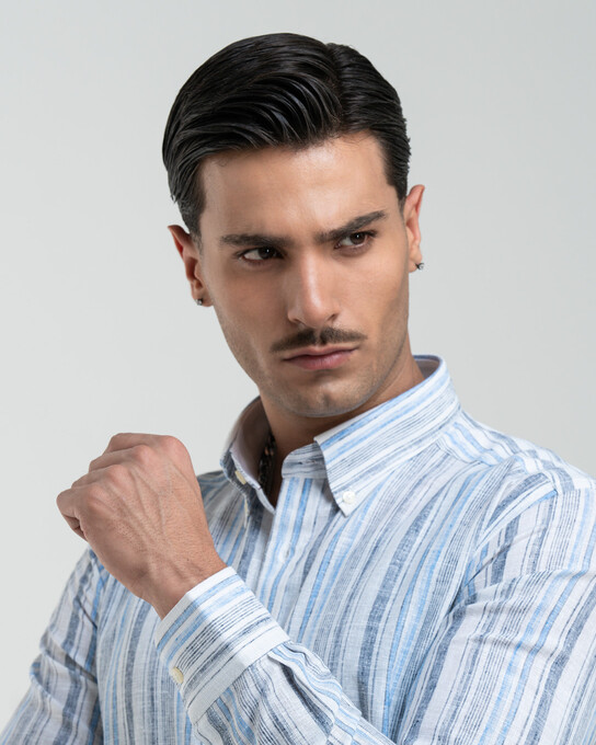 پیراهن آستین بلند مردانه ام کی کالکشن