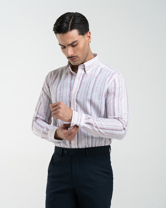 پیراهن آستین بلند مردانه ام کی کالکشن