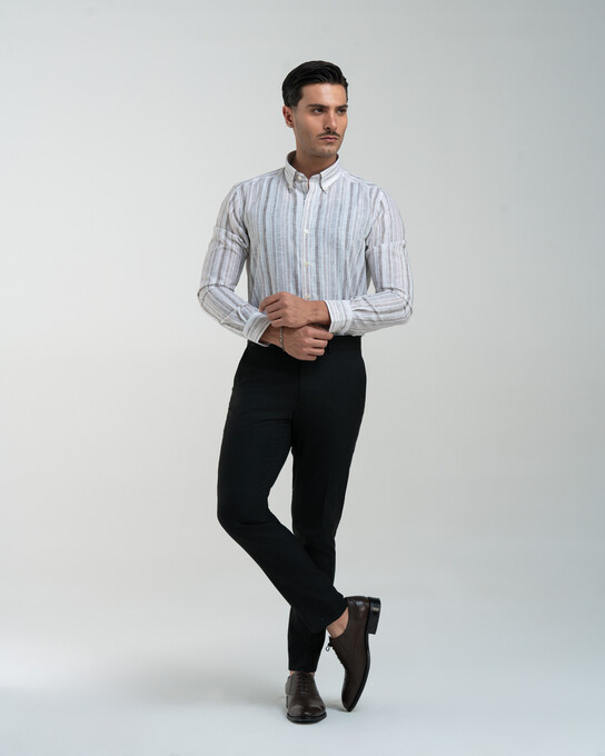 پیراهن آستین بلند مردانه ام کی کالکشن