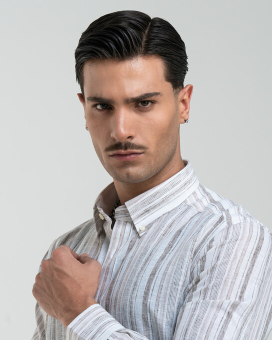 پیراهن آستین بلند مردانه ام کی کالکشن