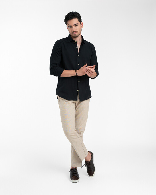 پیراهن آستین بلند مردانه ام کی کالکشن