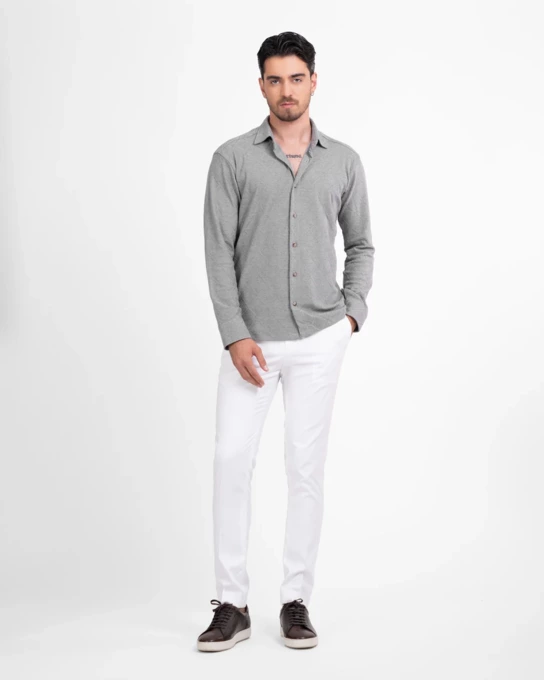 پیراهن آستین بلند مردانه ام کی کالکشن