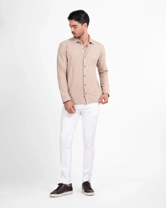 پیراهن آستین بلند مردانه ام کی کالکشن