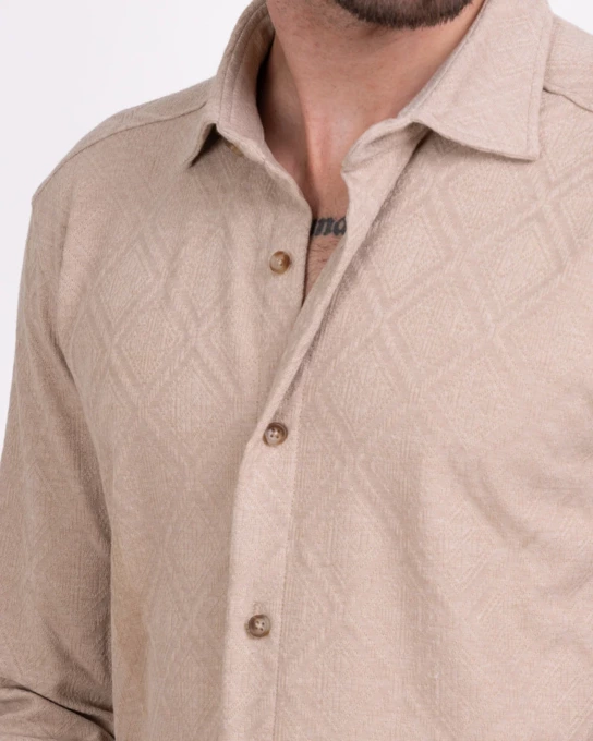 پیراهن آستین بلند مردانه ام کی کالکشن