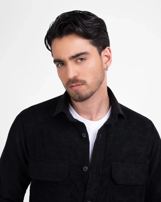 پیراهن آستین بلند مردانه ام کی کالکشن