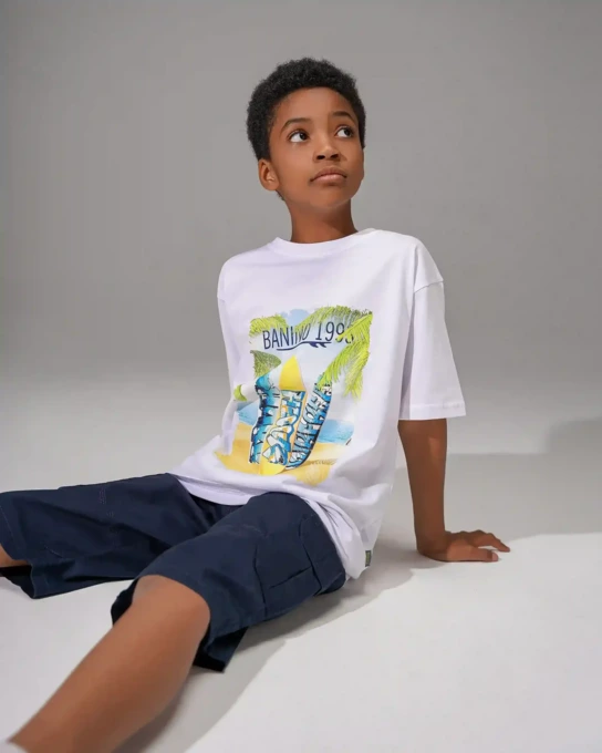 تی شرت آستین کوتاه بچه‌گانه بانینو