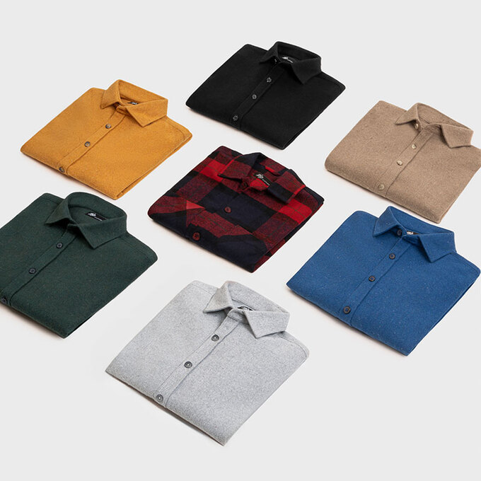 پیراهن آستین بلند مردانه زیگ