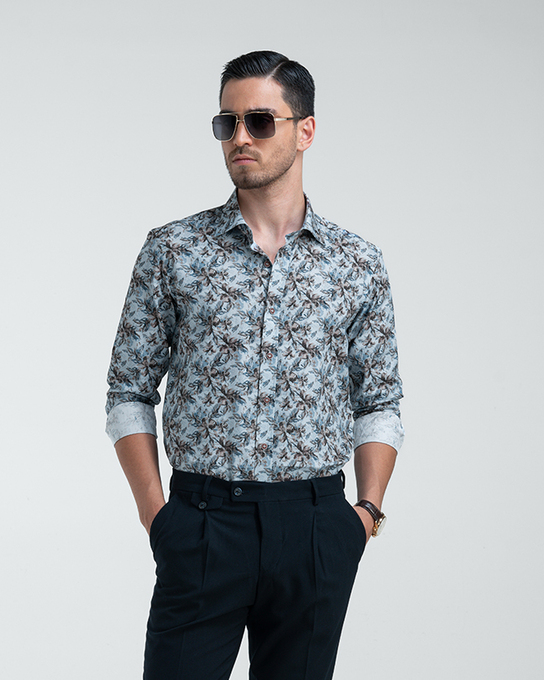 پیراهن آستین بلند مردانه ام کی کالکشن