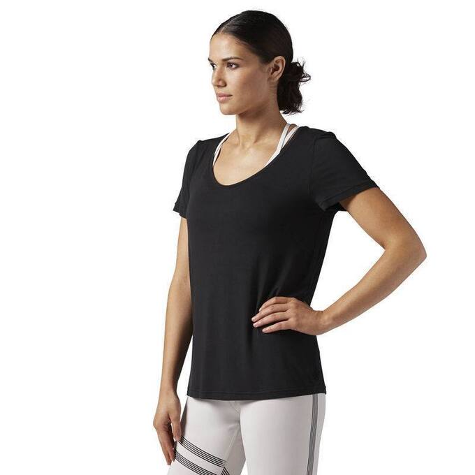 تی شرت آستین کوتاه زنانه ریبوک