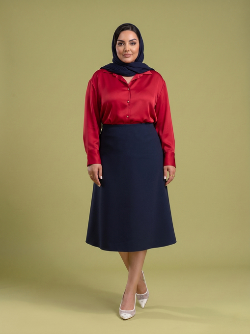 دامن بلند زنانه بُـرنُس