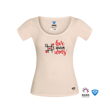 تی شرت آستین کوتاه زنانه تاپیک