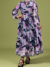 پیراهن روزمره زنانه بُـرنُس
